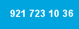 921 723 10 36 921 723 10 36